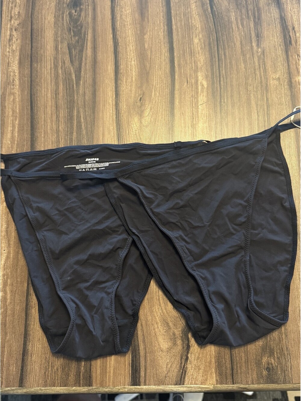 Skims Bundle Of 2 Underwear Black Size 2X